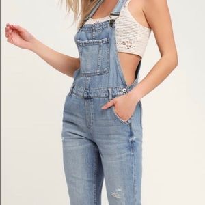 Pistola denim overalls new with tags never worn